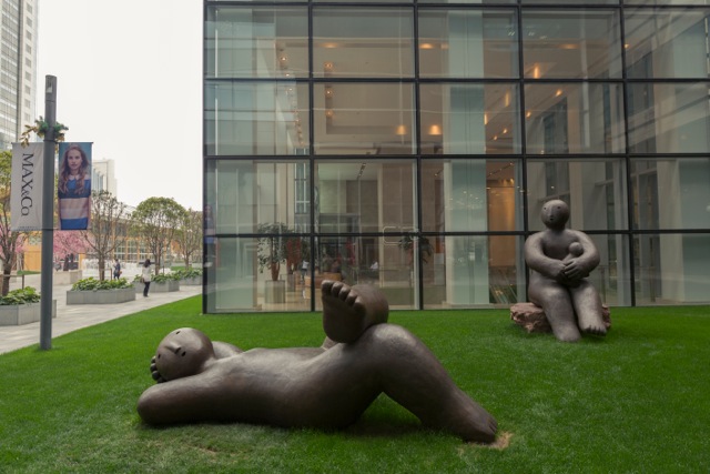 bronze figures